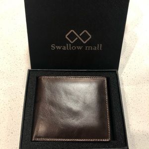 NWT Men’s Leather RFID Blocking Wallet